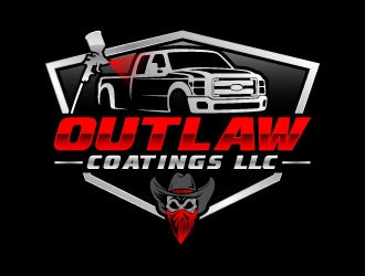 Outlaw Coatings, LLC logo design by daywalker