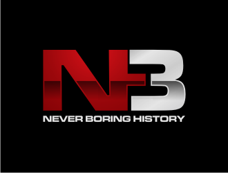 Never Boring History logo design by BintangDesign