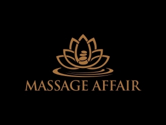 Massage Affair  logo design by cikiyunn