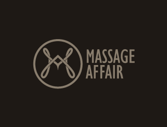 Massage Affair  logo design by betapramudya