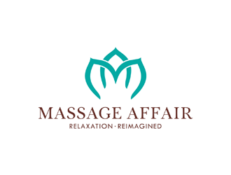 Massage Affair  logo design by logolady