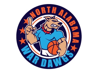 North Alabama War Dawgs logo design by invento