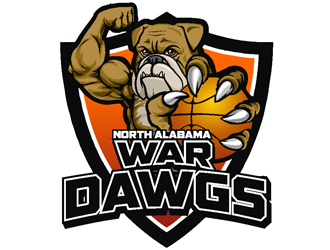 North Alabama War Dawgs logo design by coco
