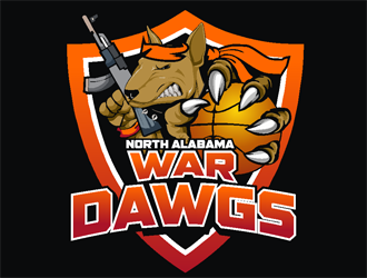 North Alabama War Dawgs logo design by coco