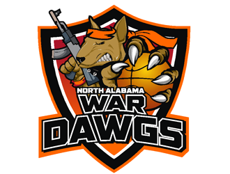 North Alabama War Dawgs logo design by coco
