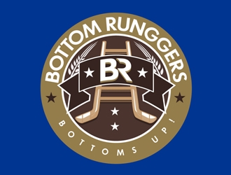 Bottom Runggers logo design by DreamLogoDesign