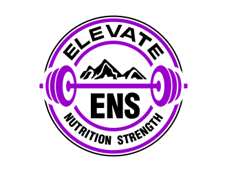 ELEVATE Nutrition Strength logo design by done