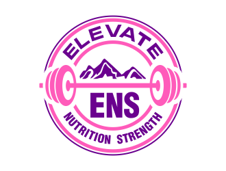 ELEVATE Nutrition Strength logo design by done