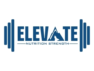 ELEVATE Nutrition Strength logo design by cikiyunn