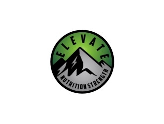 ELEVATE Nutrition Strength logo design by bricton