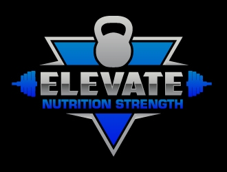ELEVATE Nutrition Strength logo design by ElonStark