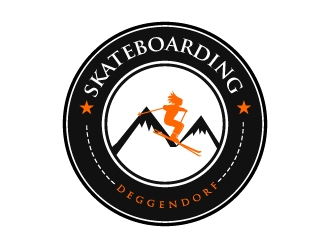 Skateboarding Deggendorf logo design by shravya