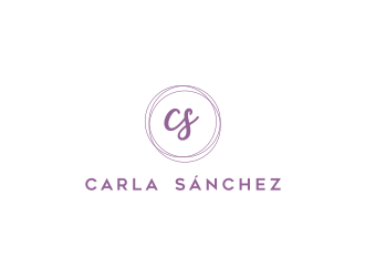 Carla Sánchez logo design by elleen