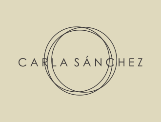 Carla Sánchez logo design by haidar