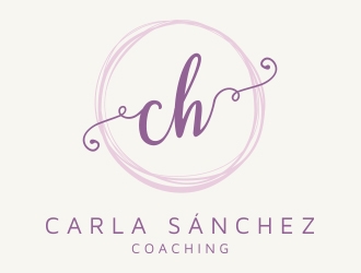 Carla Sánchez logo design by Florielle