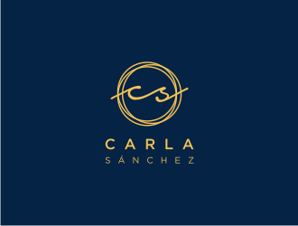 Carla Sánchez logo design by Susanti