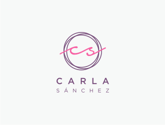 Carla Sánchez logo design by Susanti
