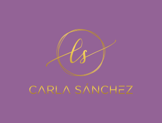 Carla Sánchez logo design by ammad
