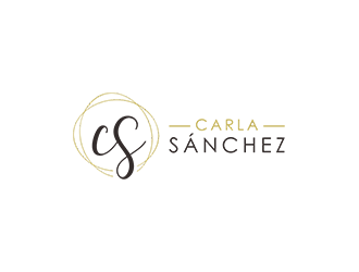 Carla Sánchez logo design by checx