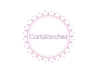 Carla Sánchez logo design by AisRafa