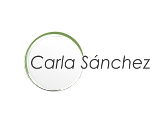 Carla Sánchez logo design by berkahnenen