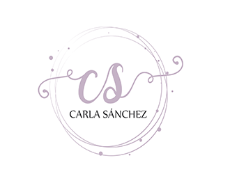 Carla Sánchez logo design by 3Dlogos