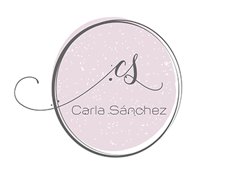 Carla Sánchez logo design by 3Dlogos