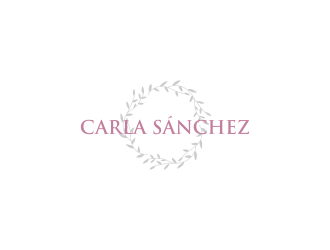 Carla Sánchez logo design by kaylee