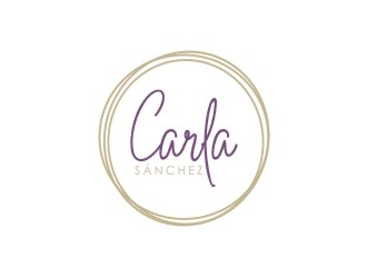 Carla Sánchez logo design by agil