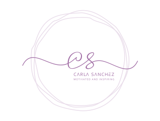 Carla Sánchez logo design by cintoko