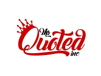 Ms Quoted, Inc logo design by galaxy5