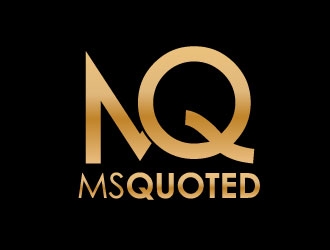 Ms Quoted, Inc logo design by galaxy5