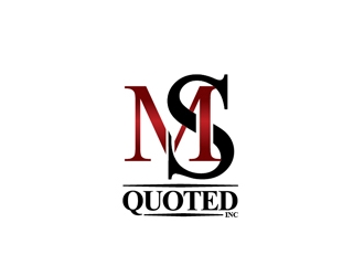 Ms Quoted, Inc logo design by Roma