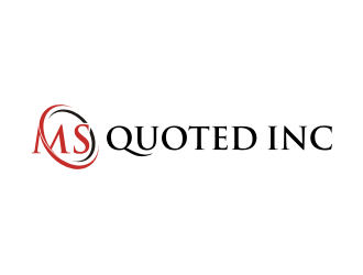 Ms Quoted, Inc logo design by BintangDesign