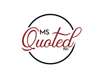 Ms Quoted, Inc logo design by Roma