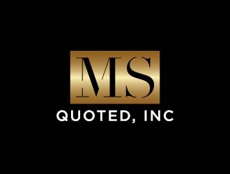 Ms Quoted, Inc logo design by maserik