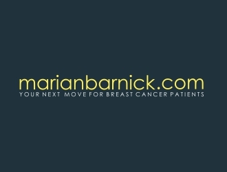 MarianBarnick.com logo design by berkahnenen