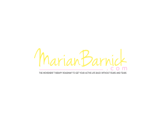 MarianBarnick.com logo design by oke2angconcept