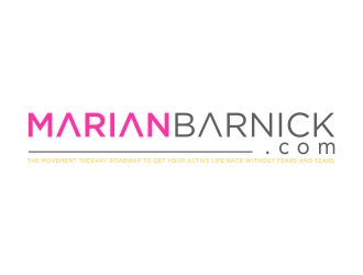 MarianBarnick.com logo design by oke2angconcept