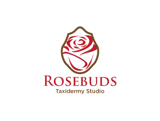 Rosebuds Taxidermy Studio logo design by yurie