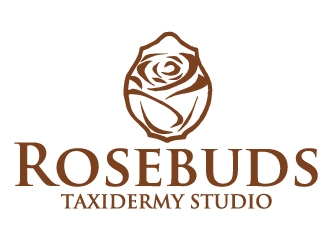 Rosebuds Taxidermy Studio logo design by ElonStark