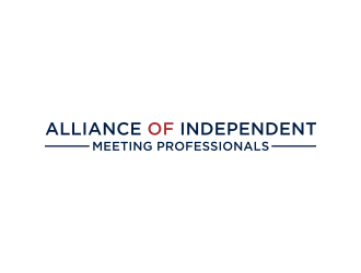 Alliance of Independent Meeting Professionals  logo design by hidro