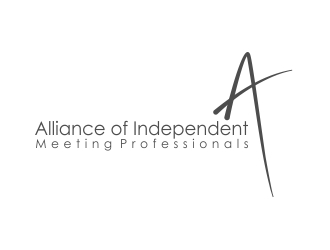 Alliance of Independent Meeting Professionals  logo design by berkahnenen