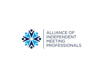 Alliance of Independent Meeting Professionals  logo design by ammad