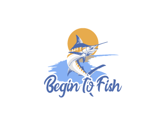 Begin To Fish logo design by yurie
