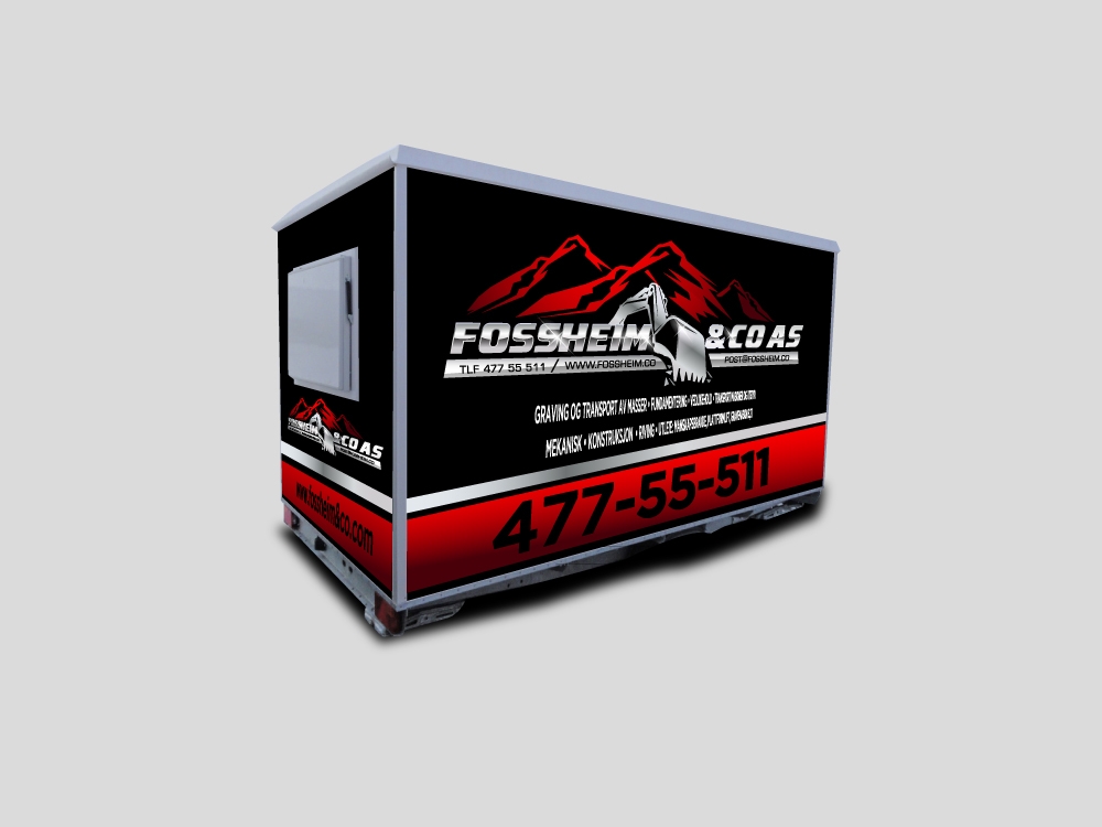 Fossheim & Co AS           logo design by labo