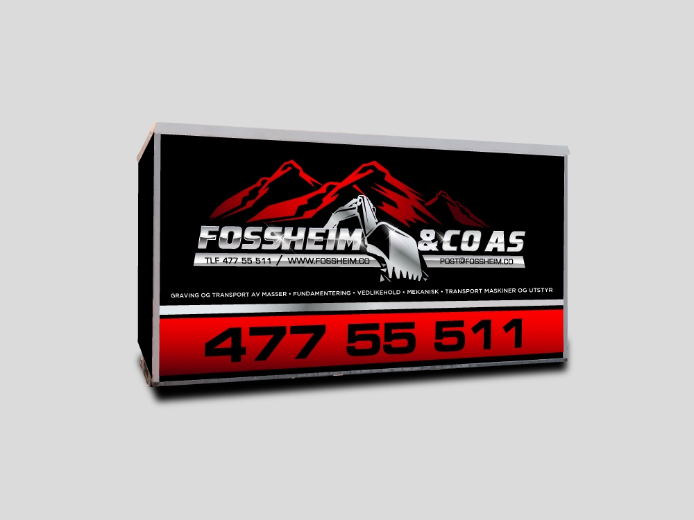 Fossheim & Co AS           logo design by labo