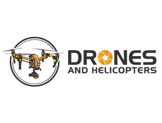 Drones and Helicopters logo design by DesignPal