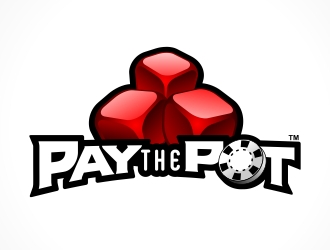 pay the pot logo design by sgt.trigger