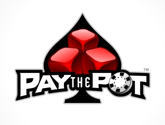 pay the pot logo design by sgt.trigger